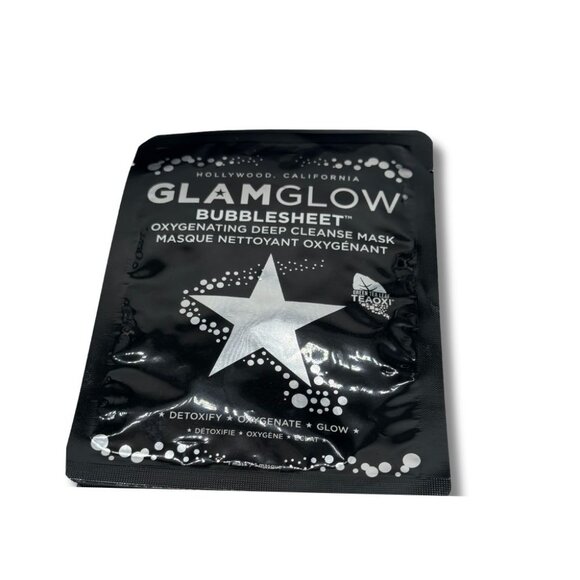 Glamglow Bubblesheet Oxygenating Deep Cleanse Mask By Glamglow for Women - 1 Pc - Picture 2 of 3